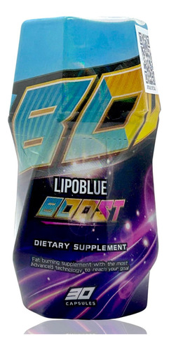 Lipoblue Boost 30 Cápsulas Contra Celulitis Sin Flacidez