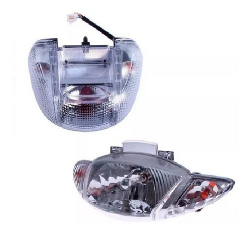 Optica Delantera Y Farol Trasero Cerro Ce 110-2r