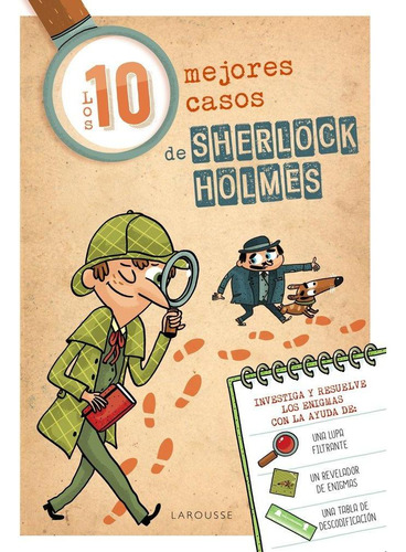 Libro: Los Diez Mejores Casos De Sherlock Holmes. Larousse E