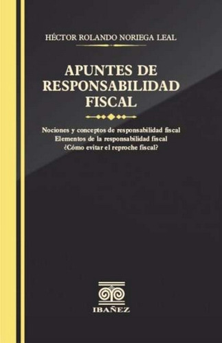Libro Apuntes De Responsabilidad Fiscal