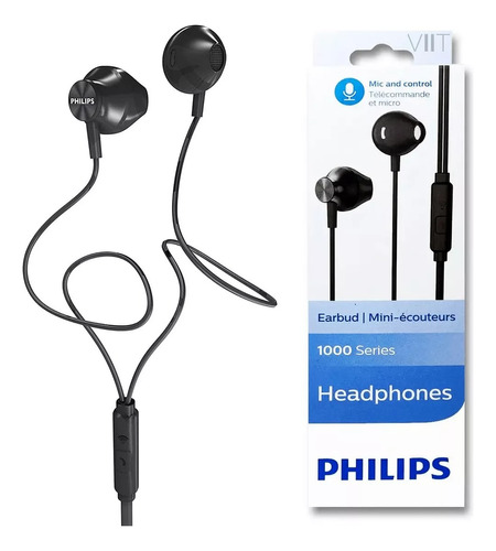 Fone De Ouvido Philips Taue101 Preto