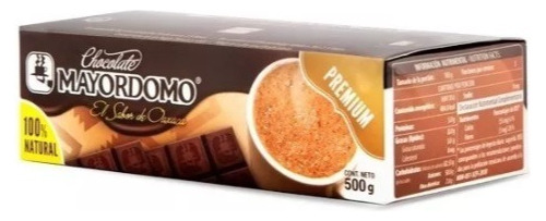 Chocolate Mayordomo Premium 500g