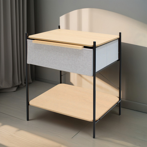 Buro Organizador Pilsen 1 Cajon Acabado Liso Color Beige