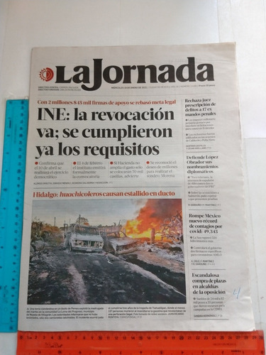 Periódico La Jornada N 13468 Enero 2022