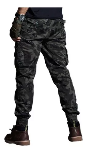 Pantalon Camuflado Hombre