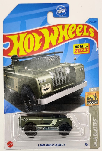 Hot Wheels Camion Land Rover Series 2 + Obsequio