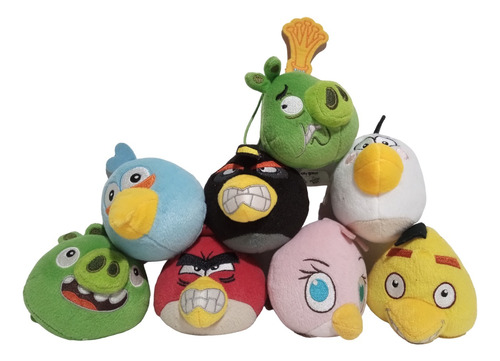 Peluches Angry Birds Mcdonalds Colección Completa 2015