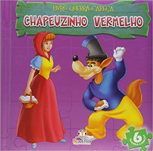 Livro Chapeuzinho Vermelho - Livro Quebra-cabeca