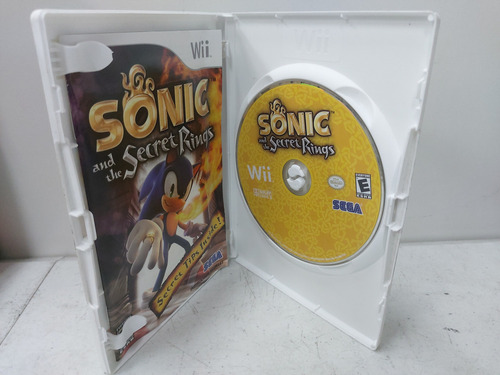 Jogo Nintendo Wii Sonic And The Secret Rings Físico Original (Usado)