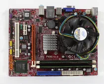 Comprar Placa Mãe Pcchips P49g Com Processador Core2 Duo 4gb Memória