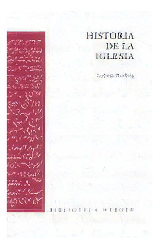 Historia De La Iglesia, De Hertling, Ludwig. Herder Editorial, Tapa Blanda En Español