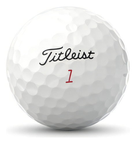 Pelota De Golf Titleist Pro V1x 2023 - Blanca / Docena Color Blanco