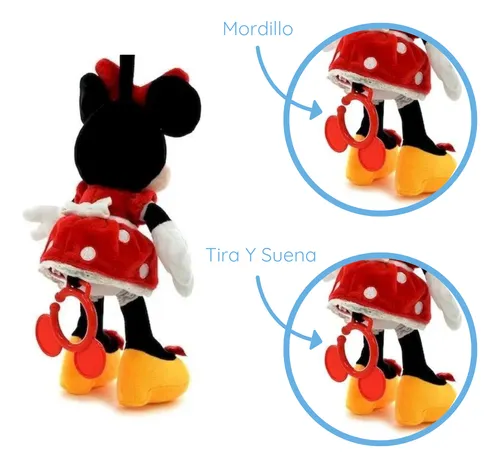 Peluche Cunero Musical Mickey Y Minnie Disney Phi Phi