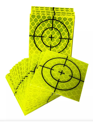 100 Unidades Reflectante Objetos Topográficos Hojas 5 Cm X 5