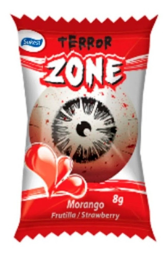 Imagem 2 de 4 de Chiclete Açúcar Doces Halloween Bala Caixa C/ 40 Un
