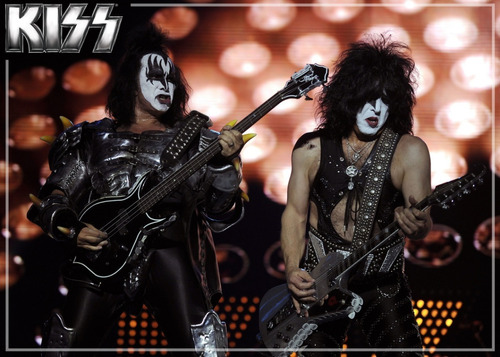 Poster Banda Kiss Rock 30x42cm Cartaz Show - Plastificado