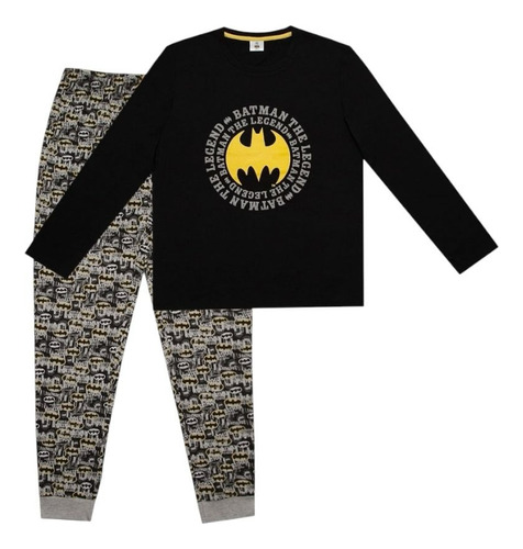 Pijama De Hombre Batman Dc Comics