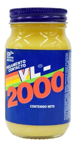Litro De Pegamento De Contacto Vl2000 Amarillo Negro Elegir