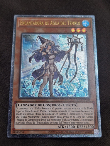 Encantadora De Agua Del Templo Ultimate Yugi