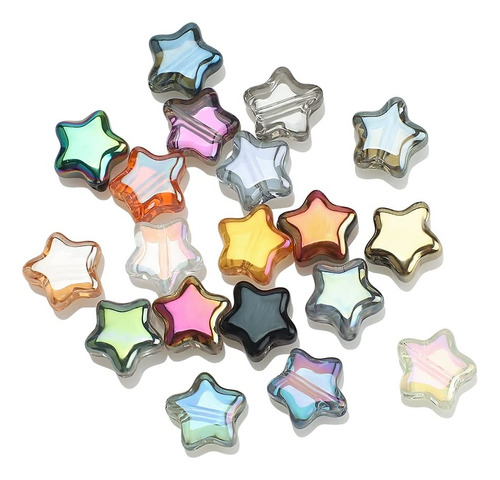 Cuentas De Estrella Para Joyería 8 Mm 200 Unidades