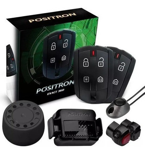 Alarme Positron De Carro Exact Ex360 Trava 4 Porta Universal