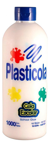 Adhesivo Plasticola 1000gr Color Blanco