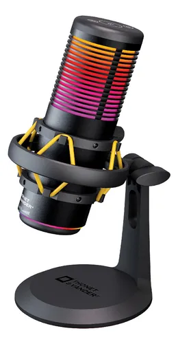 Micrófono Condensador Gamer Y Streaming Plug And Play Negro Thonet And Vander VX320