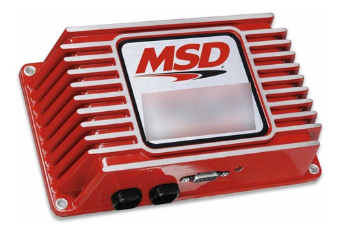Msd Ignition 6530 Estuche Encendido Programable 6al Rojo