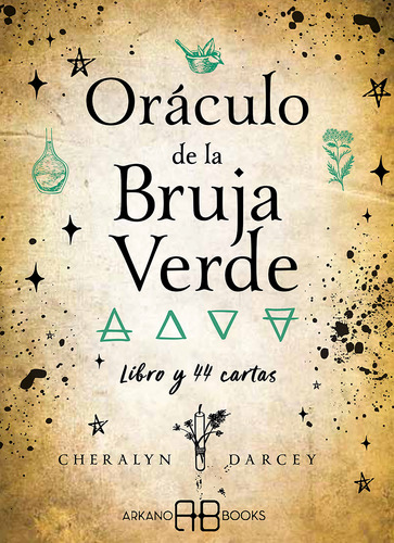 Libro Oráculo De La Bruja Verde - Cheralyn Darcey