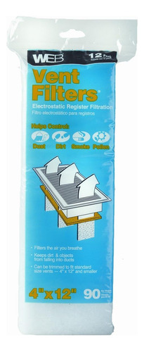 Filtros De Registro De Ventilación