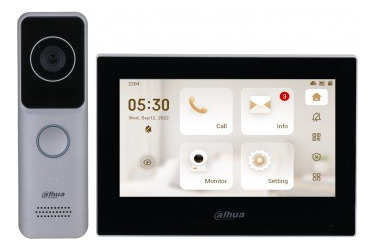 Kit De Videoportero Ip Wifi / Monitor De 7 Poe Dhi-ktw02