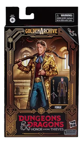 Dungeons Y Dragons Golden Archive Figura 15 Cm Forge Hasbro