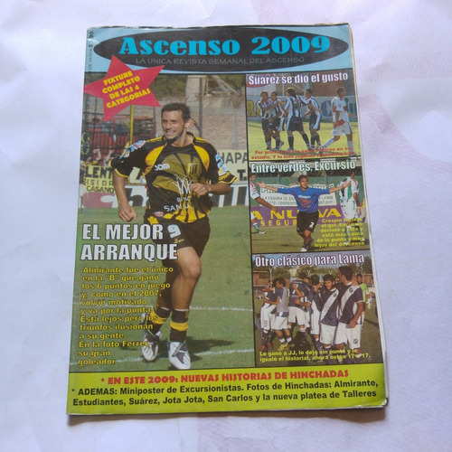 Revista Ascenso 2009 601 Almirante Brown Excursionistas