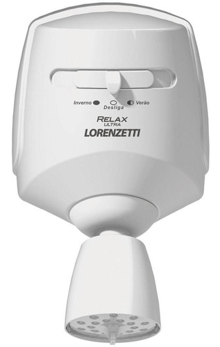 Chuveiro Lorenzetti Relax 5500w Multitemperaturas Branco