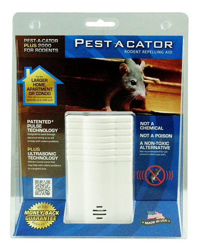 Pest A Cator Plus 2000, Repelente De Roedores Electromagnéti