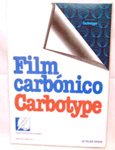 Papel Carbonico Carbotype X 50 Negro Ultrafilm 1º Calidad