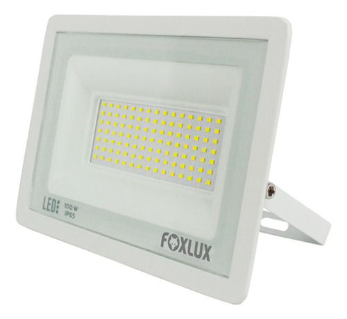 Refletor Led 100w 6500k Branco Bivolt Foxlux