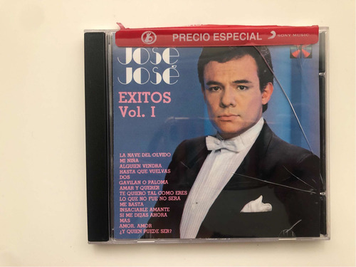 Cd Fisico Jose Jose Exitos Vol. 1 Original