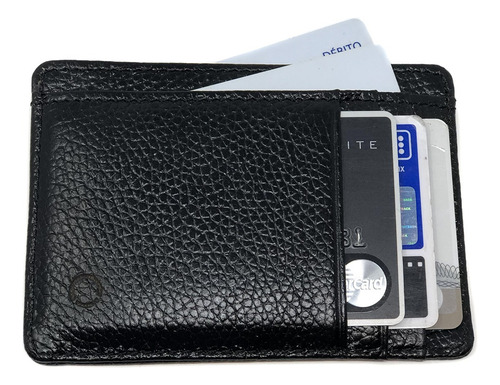 Imagen 3 de 6 de Cartera Tarjetero Piel Genuina Con Rfid Evita Clonaciones