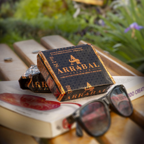 Alfajor Arrabal 70% Cacao Chocolate Caja X 12 Unidades