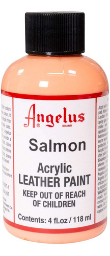 Pintura Acrílica Angelus 4 Oz ( 1 Pieza ) Color Salmon