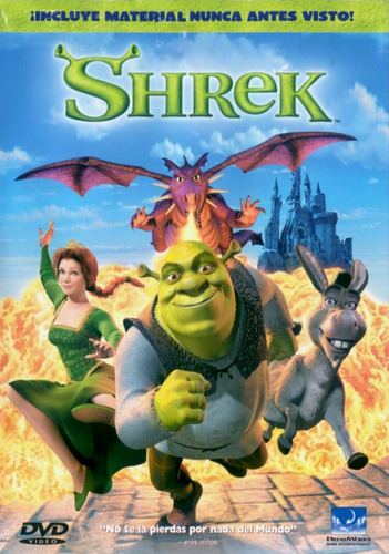 Shrek Peliculas Saga Completa Dvd