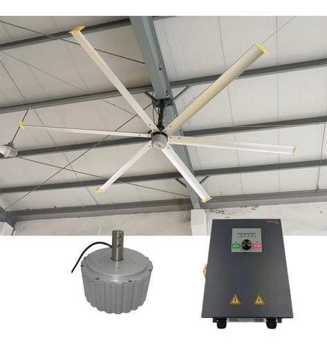 Ventiladores Para Bodegas Grandes, Mxwdp-002, Diámetro 5.5m