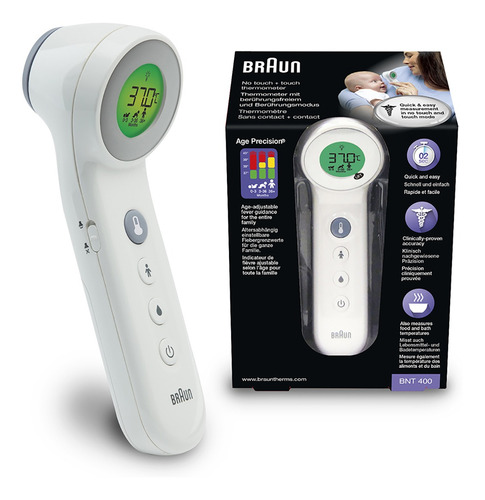 Braun Termometro Sin Contacto Bnt400we