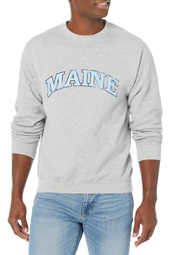 Ncaa Maine Black Bears 50/50 - Sudadera De Cuello Redon...