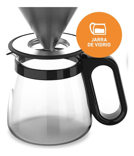 Jarra Eléctrica Barista Peabody Pe-ck8368 Color Negro