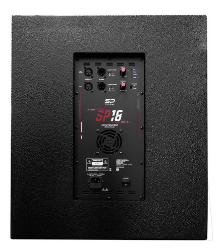 Bocina Bafle Profesional Sp18 Advanced Stagepro 18 600w Rms Negro