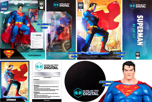 Mcfarlane Dc Comics Superman Jim Lee For Tomorrow Dc Direct