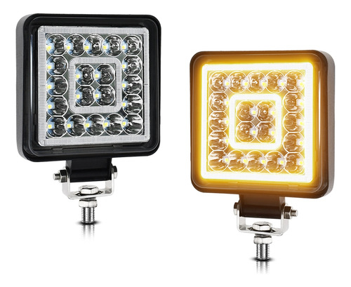 Cápsulas De Luz Led De 4 Pulgadas, 160 W, 16000 Lm, 9-30 V,