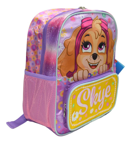 Mochila Escolar Kinder Para Niña  Skye Paw Patrol Ruz 173700